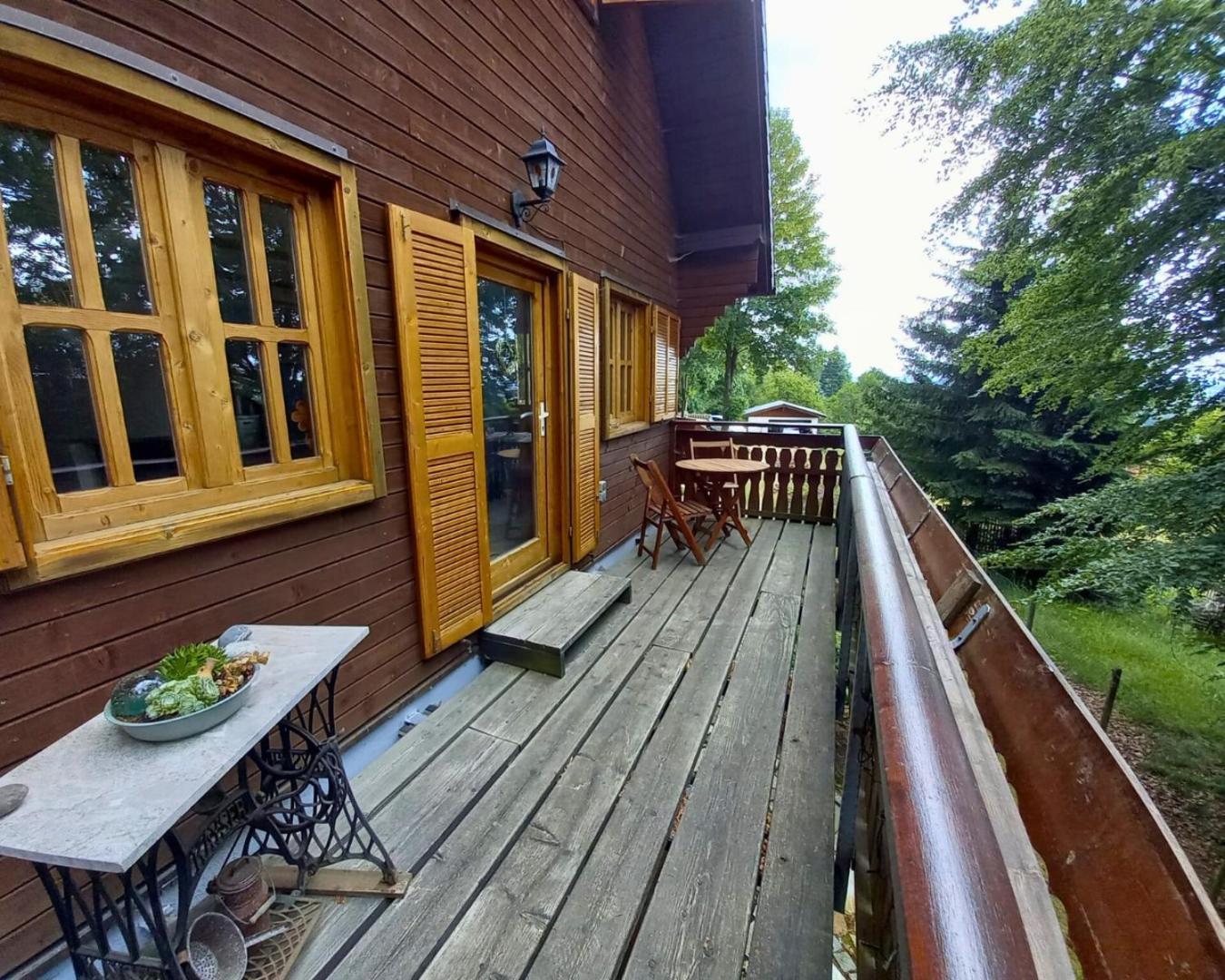 Ferienhaus Sonnenblick Entspannung Mit Sauna Kamin Und Balkon Sonneberg Zewnętrze zdjęcie